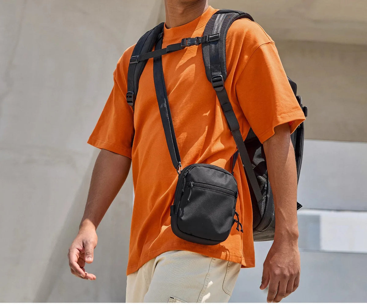Compact RFID Blocking Crossbody Bag