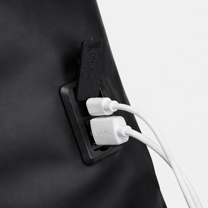 Urban Expandable Roll-Top Backpack detail