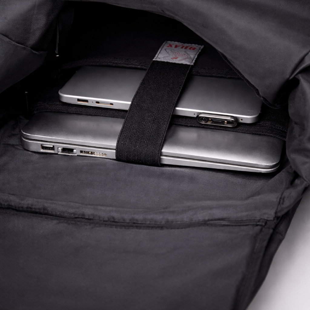 Urban Expandable Roll-Top Backpack detail
