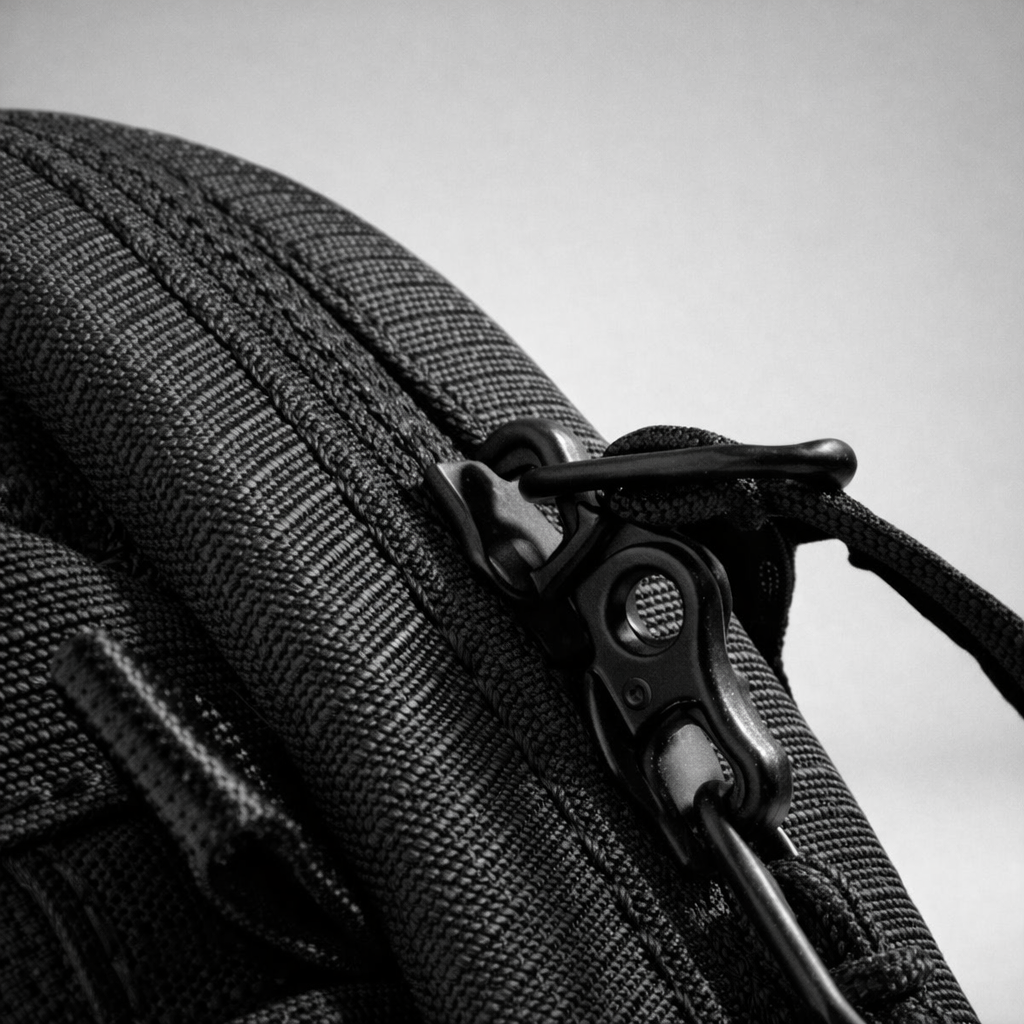Compact RFID Blocking Crossbody Bag detail