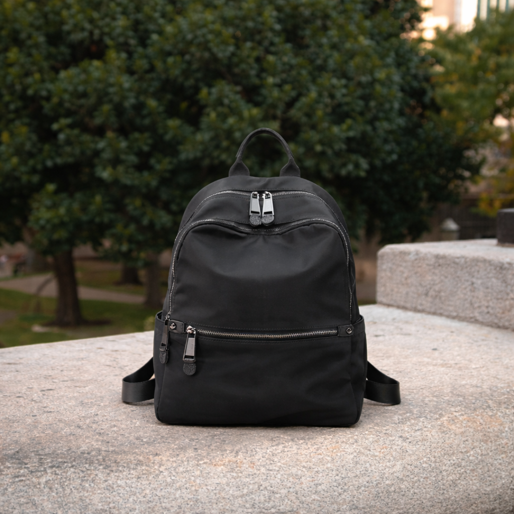 Women’s Water-Repellent Nylon Backpack