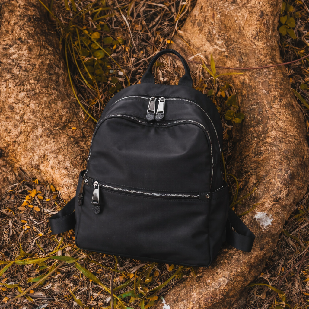 Women’s Water-Repellent Nylon Backpack