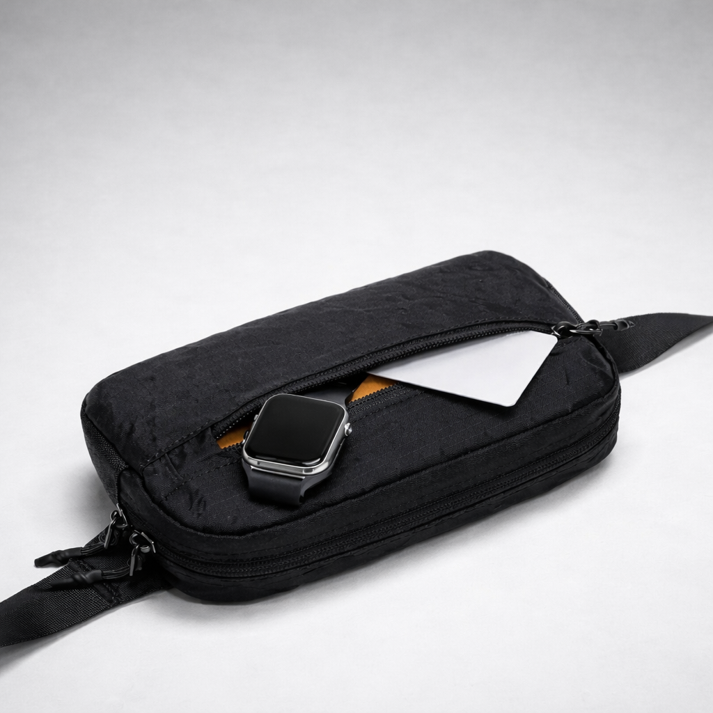 RFID Blocking Crossbody Bag 2.5L detail