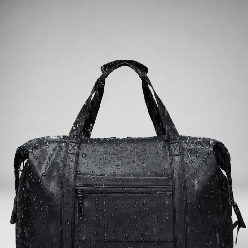 Travel Duffle Bag with Wet Dry Compartment detail