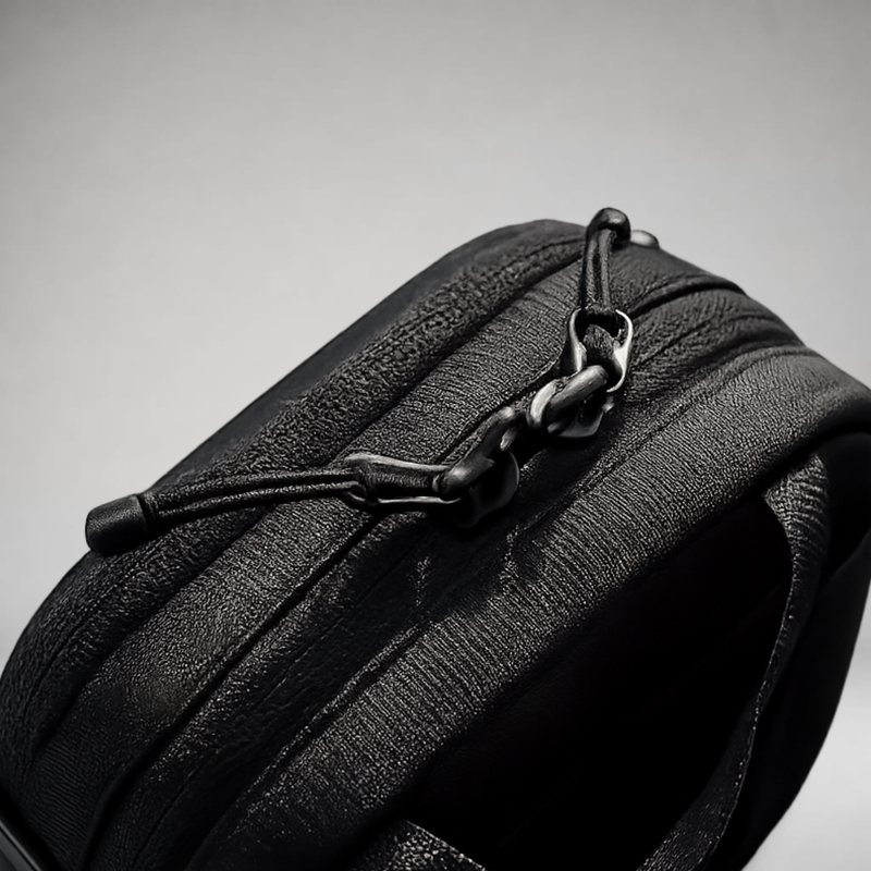 Compact RFID Blocking Crossbody Bag detail