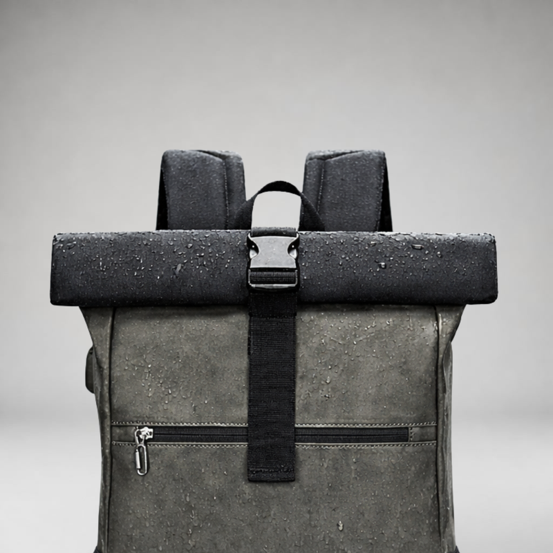 The Waterproof Travel Backpack detail