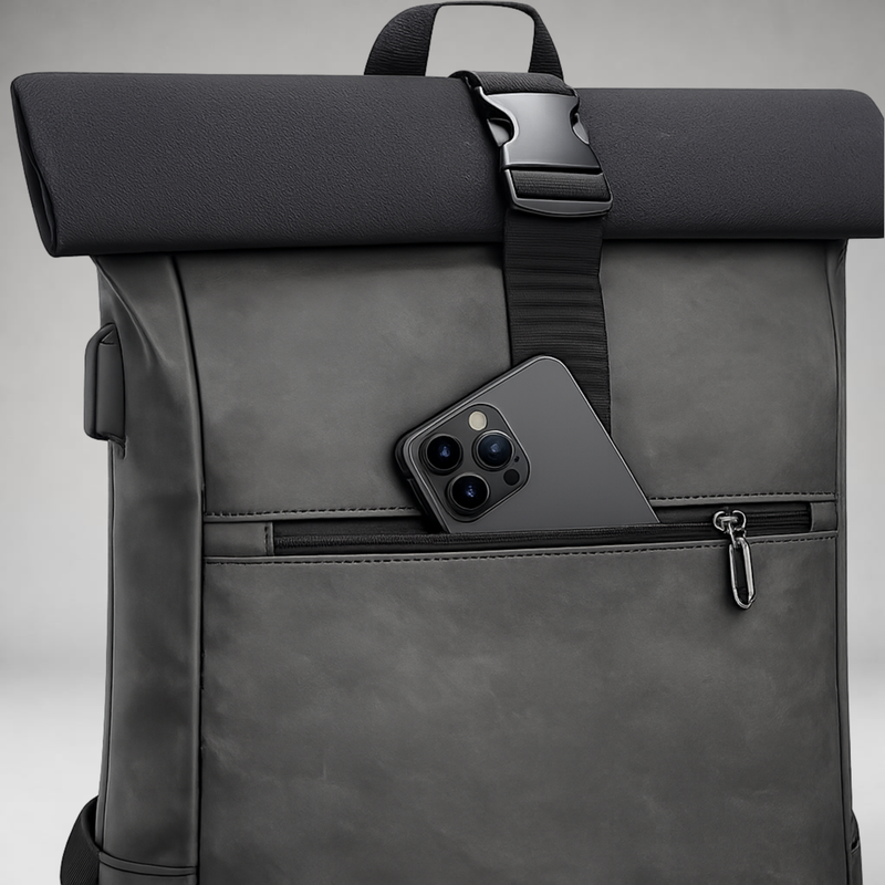 The Waterproof Travel Backpack detail