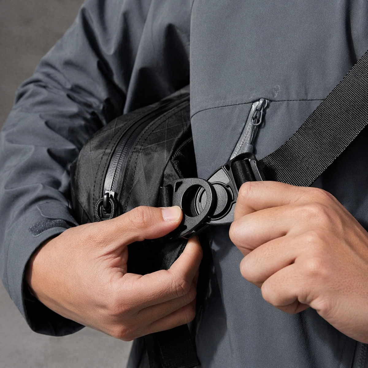 Waterproof Cross Body Bag 5.5L detail