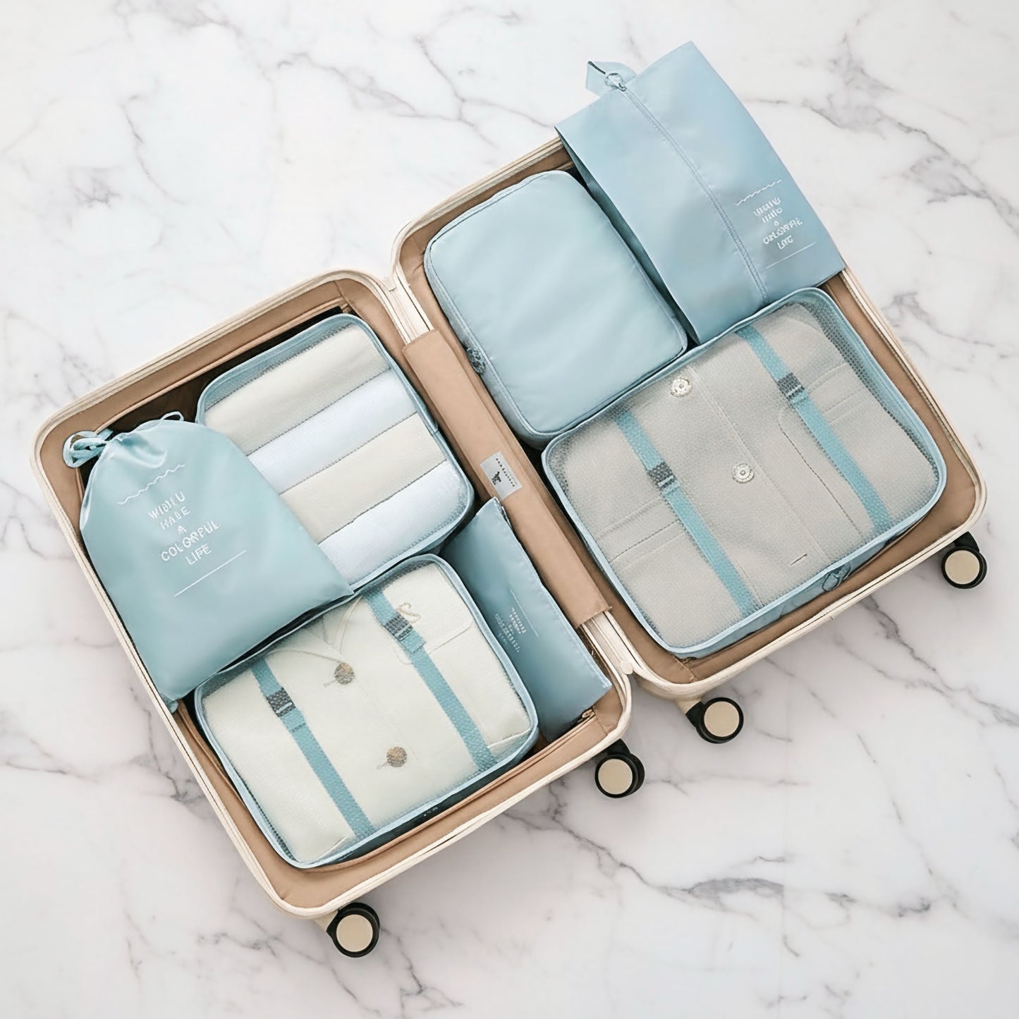 Packing Cubes Set – Luggage Organiser | Journi Travel Accessories UK