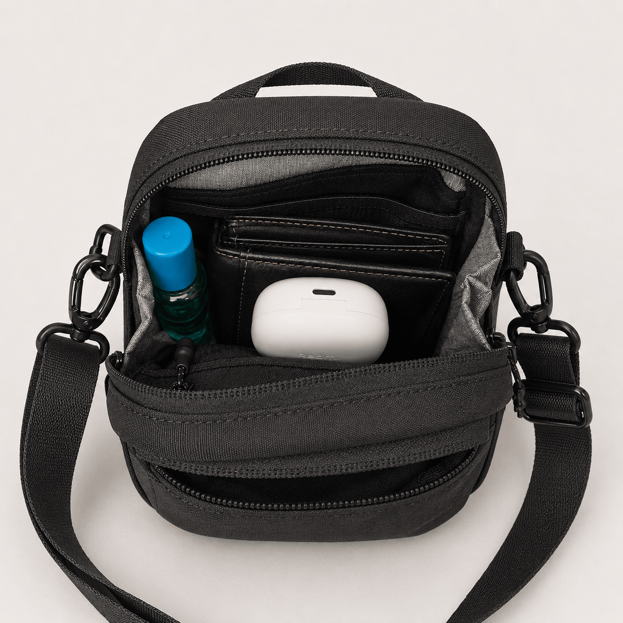 Buy Compact RFID Blocking Crossbody Bag from JOURNi