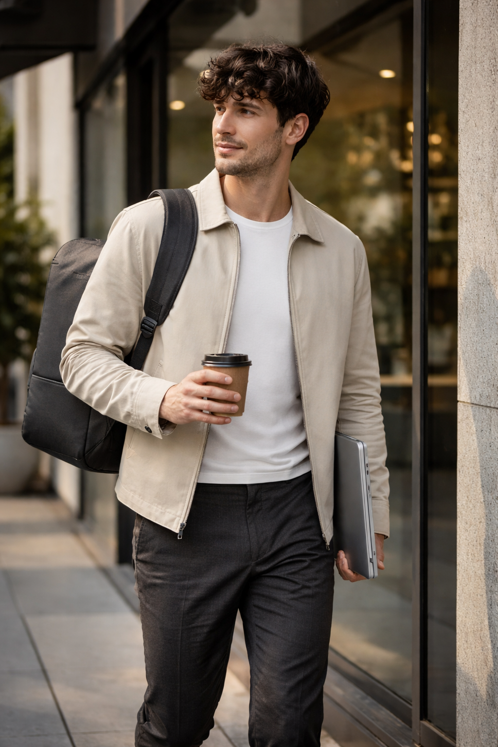 Business Ultra-Thin Laptop Backpack