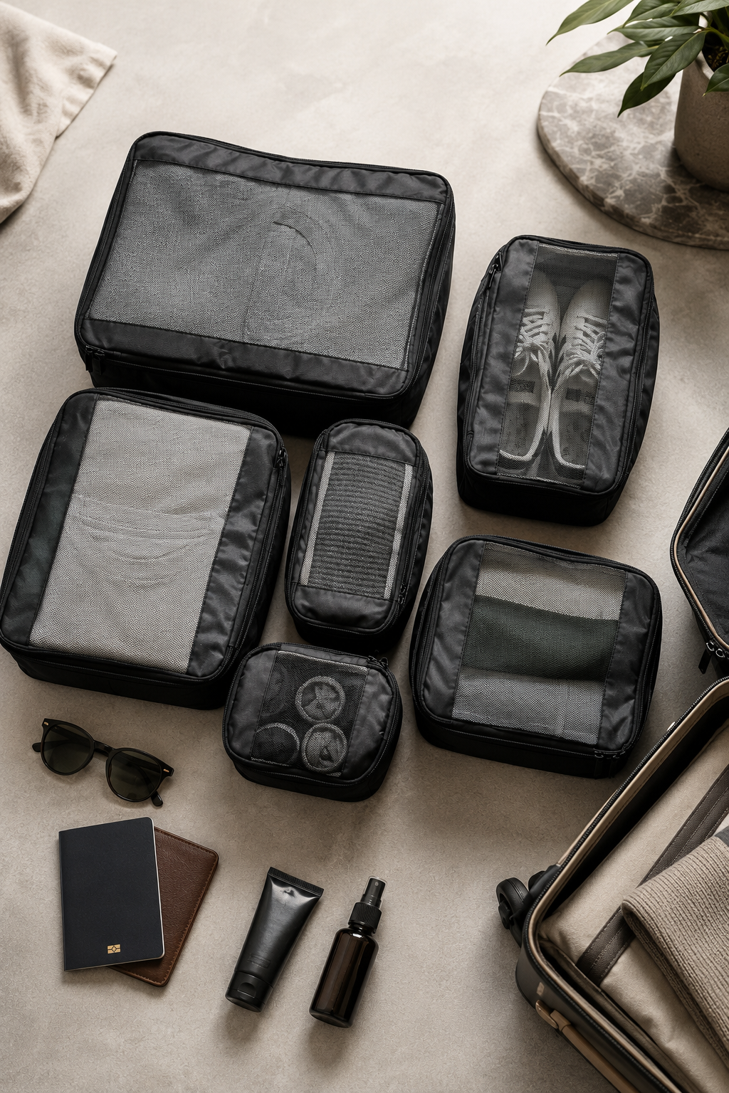 Compression Packing Cubes Set of 6
