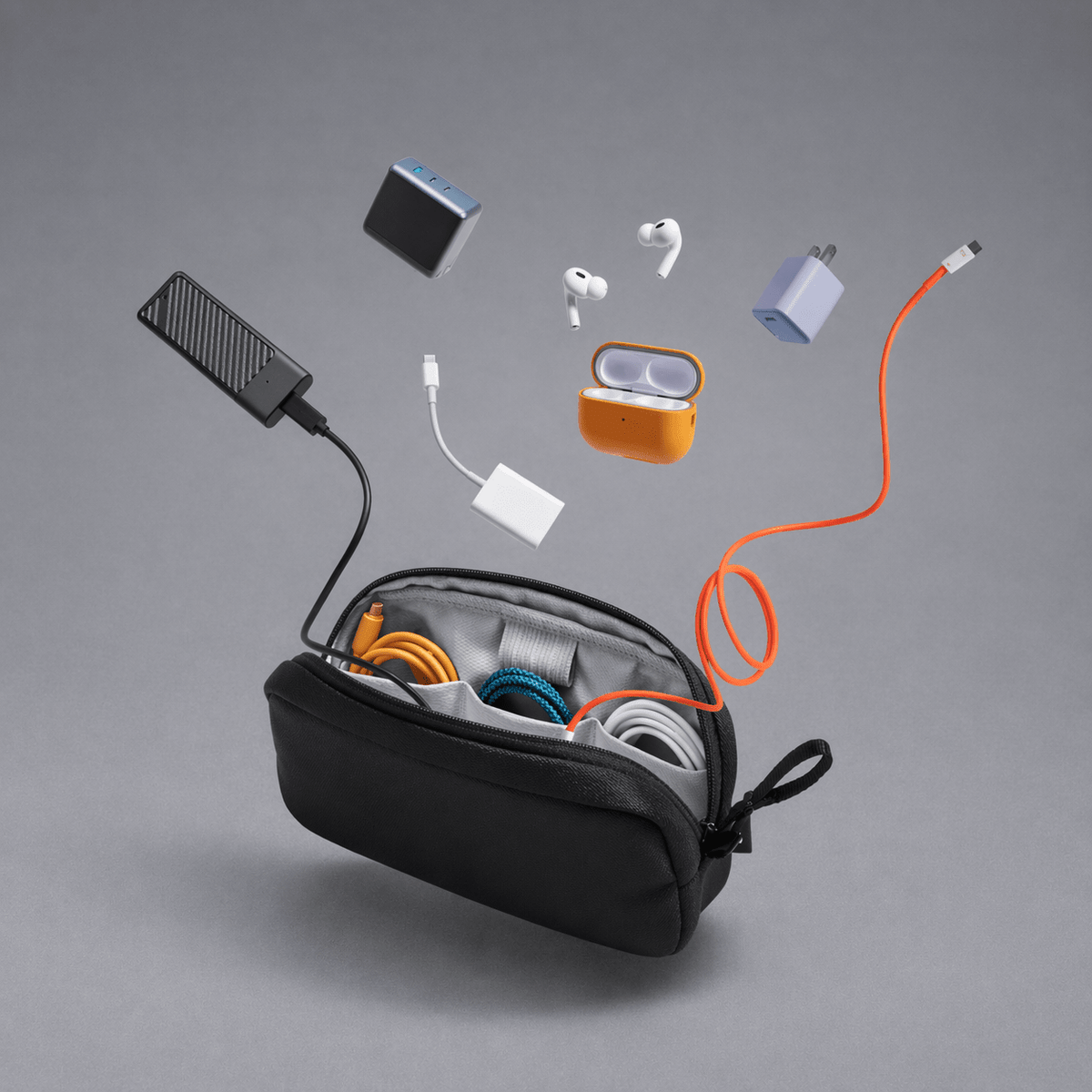 Buy Multipurpose Cable Storage Organiser Bag from Journi