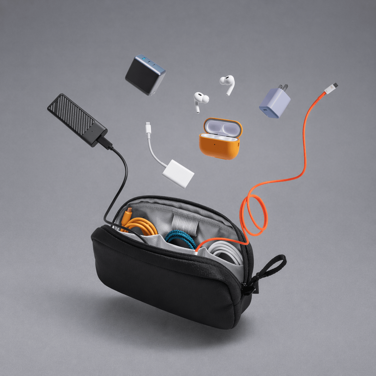 Buy Multipurpose Cable Storage Organiser Bag from Journi