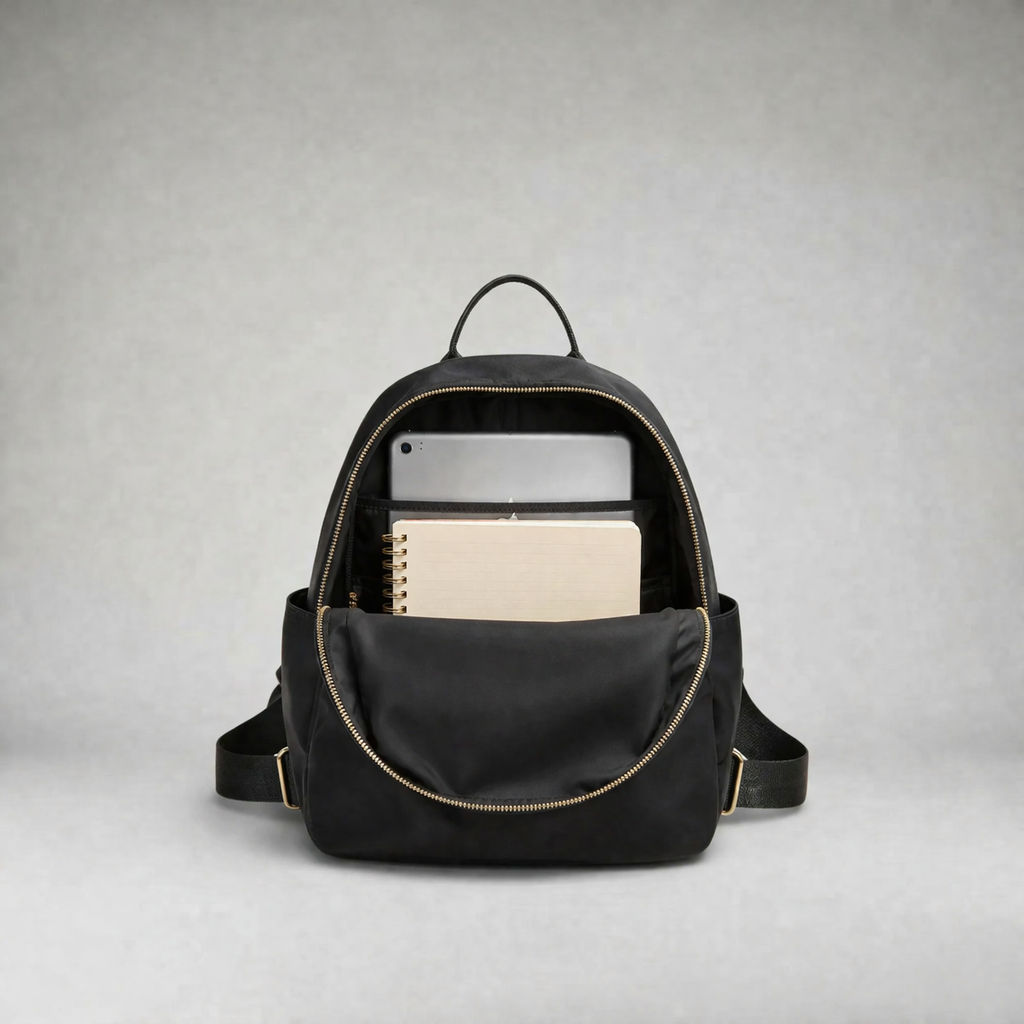 Women's Minimal Water-Repellent Backpack detail