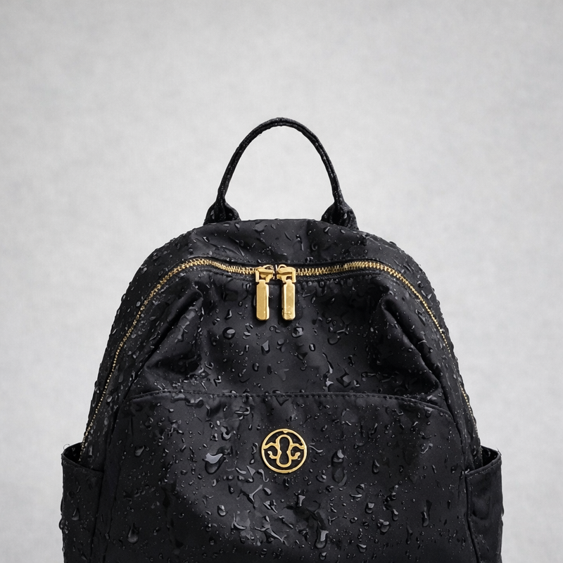 Women's Minimal Water-Repellent Backpack detail