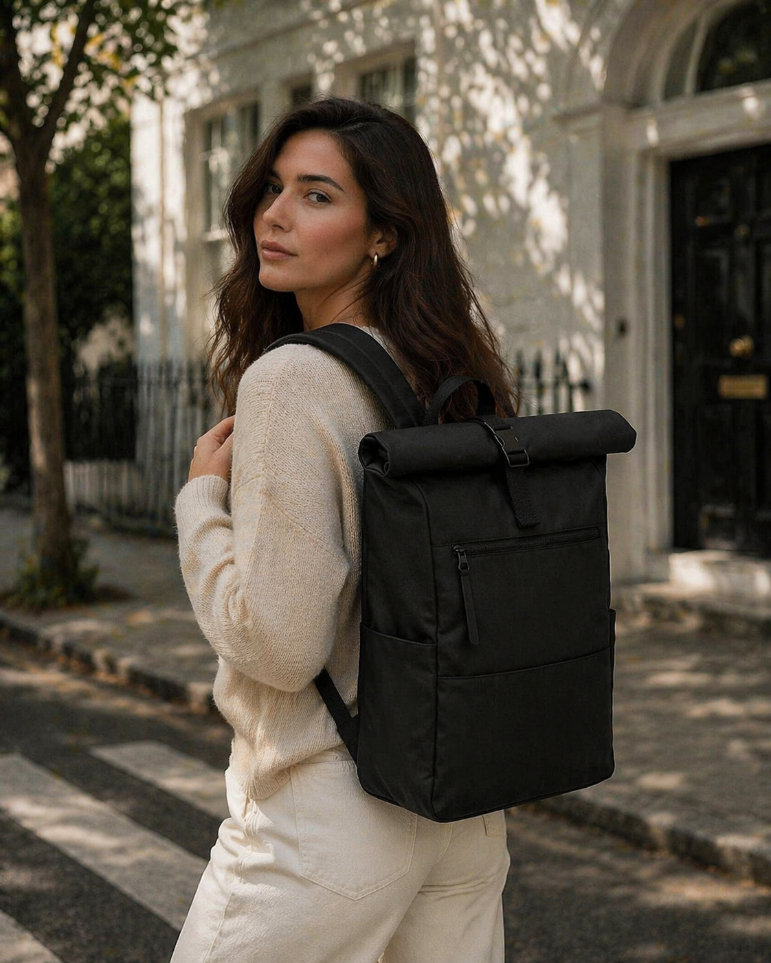 Urban Expandable Roll-Top Backpack