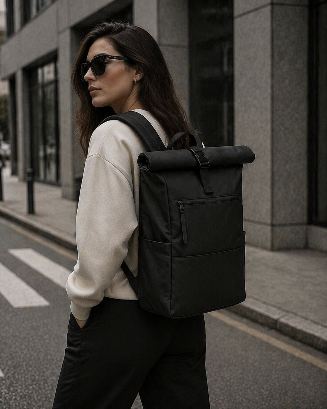 Urban Expandable Roll-Top Backpack