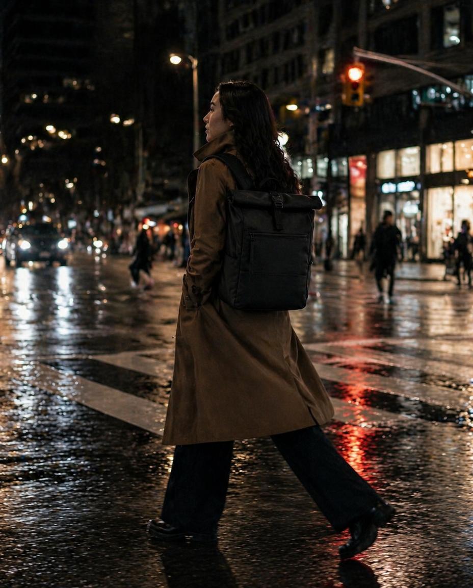 Urban Expandable Roll-Top Backpack